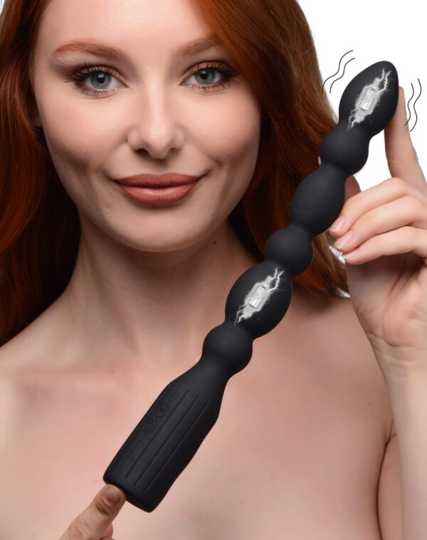 Viper Anal Beads Silicone Dual Motor Vibrator