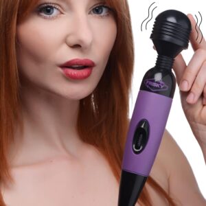 Playful Pleasure Multi-Speed Vibrating Wand - Purple