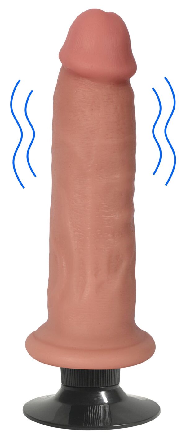 Jock Light Vibrating Dildo - 7 Inch